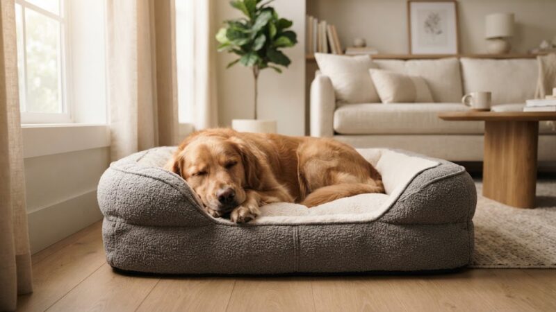 Como Escolher a Melhor Cama para Cachorro: Guia Completo para Conforto e Bem-Estar