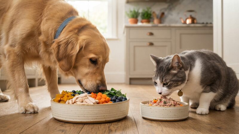 Guia Definitivo da Alimentação Natural para Cães e Gatos: Benefícios, Cuidados e Como Começar