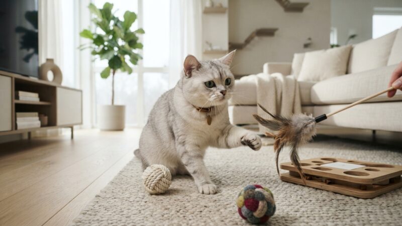 Brinquedos para Gatos: Como Escolher Opções Seguras e Estimulantes