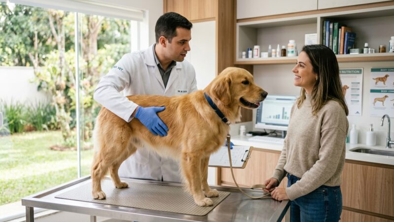 PRIMEIROS CUIDADOS COM CACHORRO DOENTE: SINAIS DE ALERTA E QUANDO PROCURAR ATENDIMENTO
