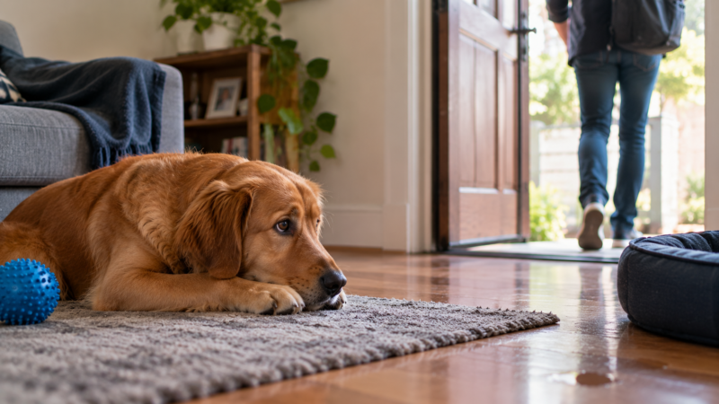Ansiedade de Separação em Cães: Sinais e Como Tratar
