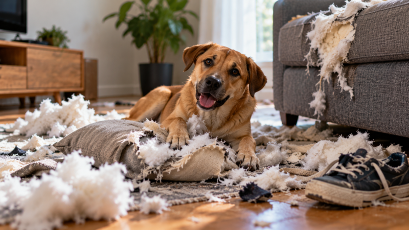 Cachorro Destruidor: Por Que Destrói e Como Evitar